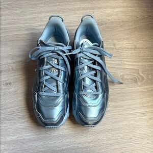 Reebok Cardi B Women’s Metallic Blue Casual Sneakers